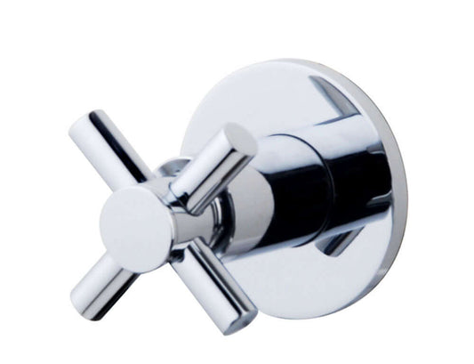 Robinet d'arrêt encastré 1/2'' chrome