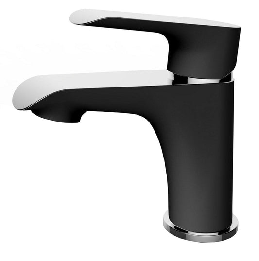 Targa Wastafelmengkraan Wiesbaden Zwart/Chroom 15 cm