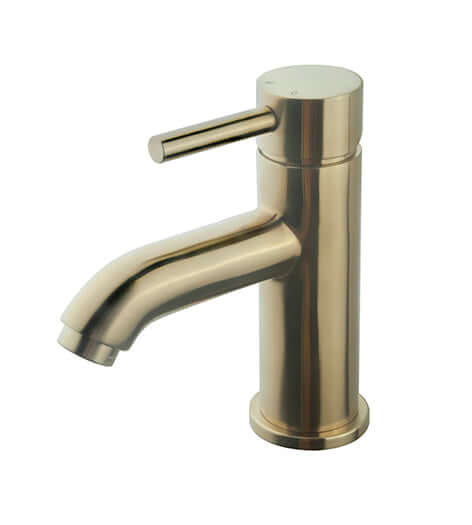 Caral Cadans robinet de lavabo bas en laiton brossé PVD