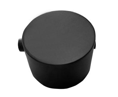 Caral bouton de thermostat partie de finition mat noir