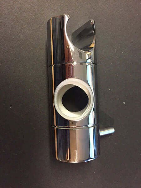 Glissière Caral pour ensemble de douche de pluie thermostatique en chrome apparent