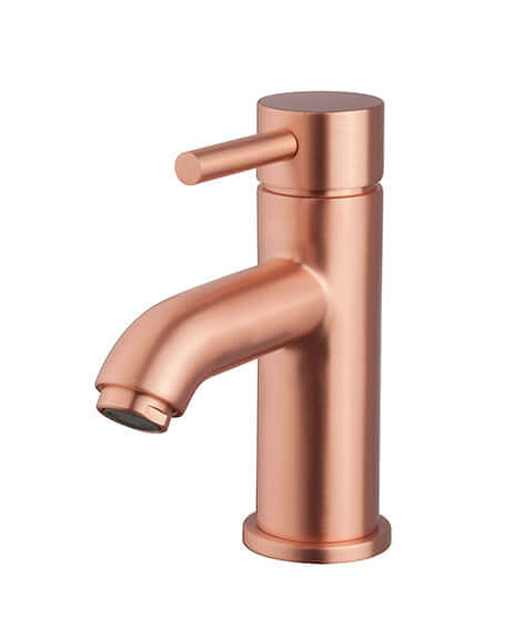 Caral Cadans robinet de lavabo bas cuivre brossé