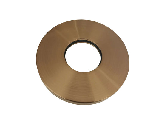 Caral rosette bec mitigeur lavabo 65 mm bronze brossé cuivre PVD