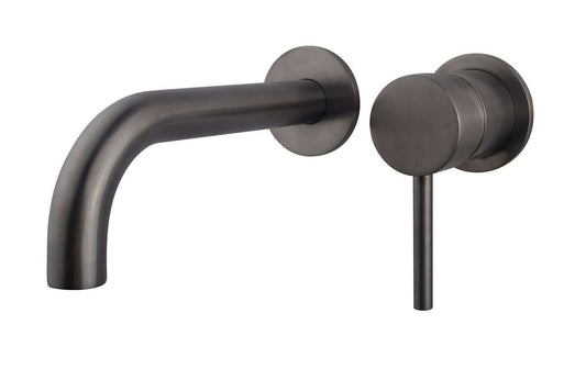 Caral partie de finition mitigeur lavabo à levier unique avec démarrage à froid gunmetal PVD