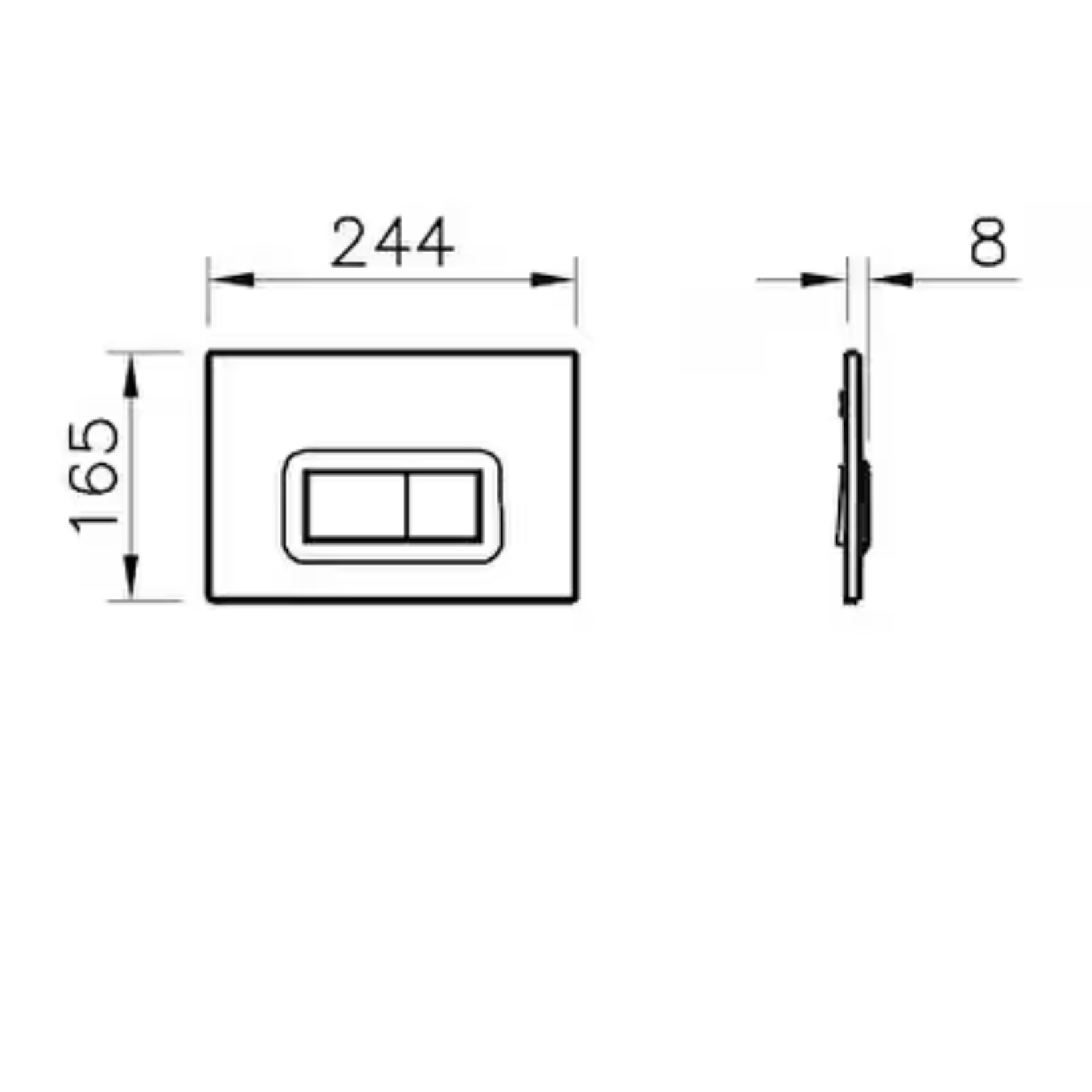 Vitra Loop R Bedieningspaneel