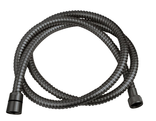 UniMatch doucheslang metaal 150 cm gunmetal PVD