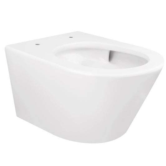 Vesta randloos wandtoilet Wiesbaden met Tornado Flush in glanzend wit