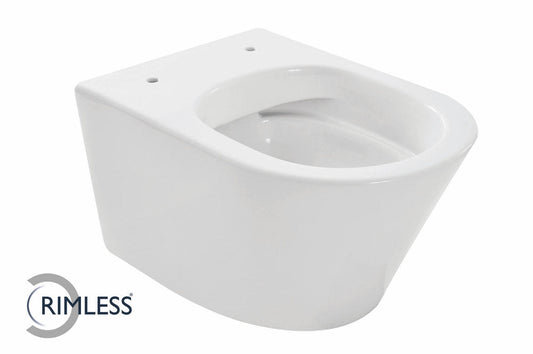 Vesta Randloos Wandtoilet Zonder Zitting Wit Wiesbaden