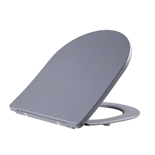 Shade Slim One Touch Toiletbril Wiesbaden met deksel in matgrijs