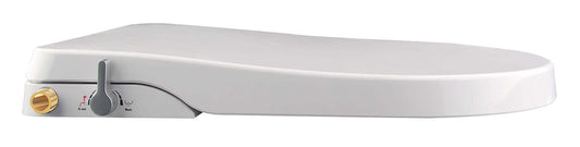 Luxiseat Toilettensitz Softclose mit Bidetfunktion Glanz Weiß