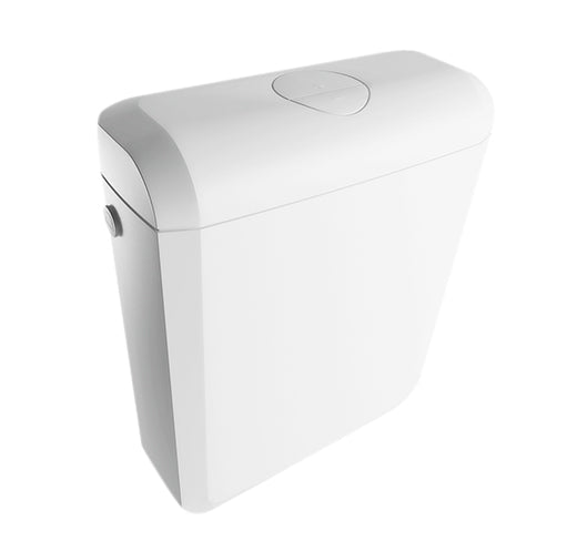 Uniflush Universeel 2-in-1 Toiletreservoir Wiesbaden Kunststof Wit