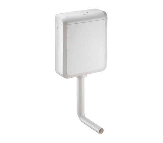 Uniflush Universeel 2-in-1 Toiletreservoir Wiesbaden Kunststof Wit