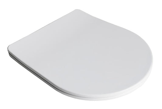 Softclose Toiletbril Wiesbaden Nibiru 36 cm met deksel in wit