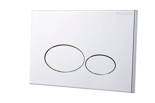X32 Drukplaat voor inbouwreservoir Chroom, Wiesbaden