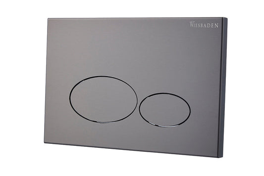 Drukplaat Wiesbaden X32 voor inbouwreservoir Gunmetal