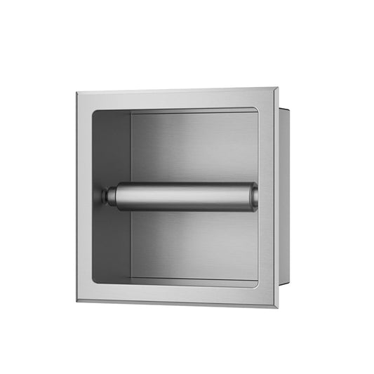 Rocko Inbouw Toiletrolhouder Wiesbaden Zonder Ventiel RVS