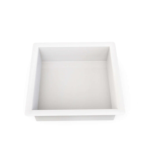 Demis encastrables 30 x 30 x 10 cm mat blanc