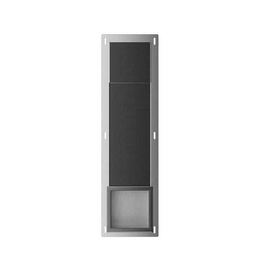 Rocko Gunmetal Inbouw Reserverolhouder Wiesbaden