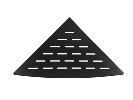 Matzwarte hoekplank Wiesbaden 29X29 Cm