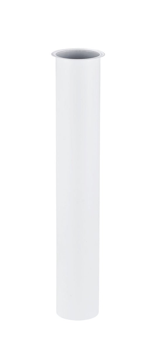 UniMatch sifon verlengbuis 20 cm met kraag mat wit