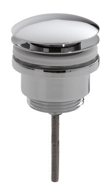 Luxe Clickwaste Wiesbaden Laag Model in Chroom 5/4 (Max 6,5 Cm)