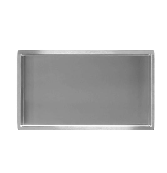 Demis encastrables 30 x 60 x 10 cm inox