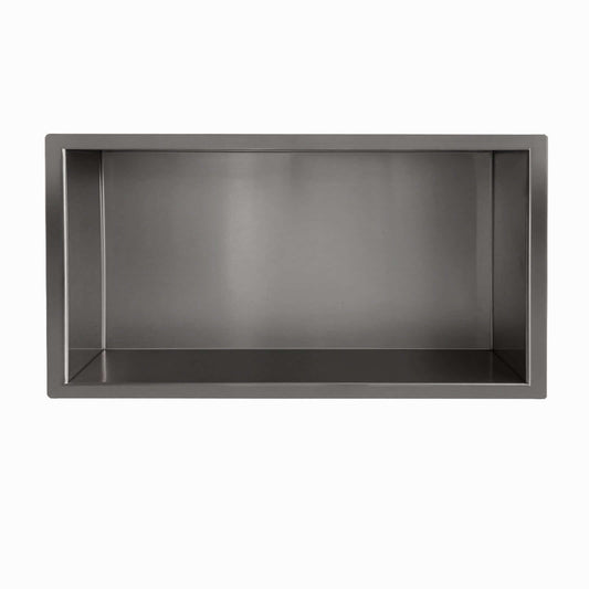 Novi Inbouwnis Wiesbaden 30X60X7Cm en Gunmetal