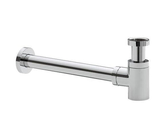 Mat Witte Fonteinset Wiesbaden Kleur Chroom (Kraangat Links)