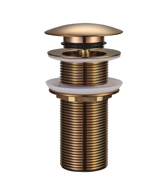 Caral Extended 5/4" Clickwaste Wiesbaden Geborsteld Brons Koper