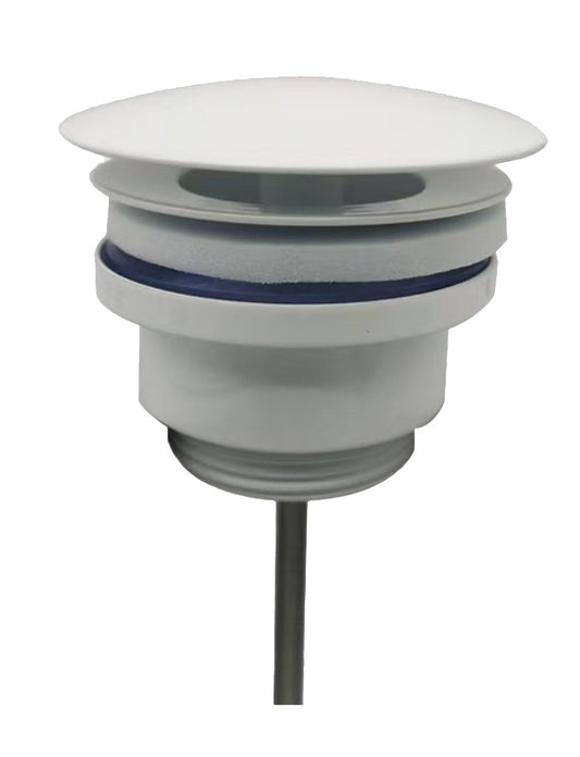 Caral Open Aftapplug Wiesbaden 5/4" in Mat Wit