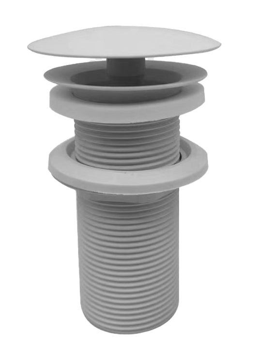 Caral Verlengde 5/4" Open Aftapplug Wiesbaden Mat Wit
