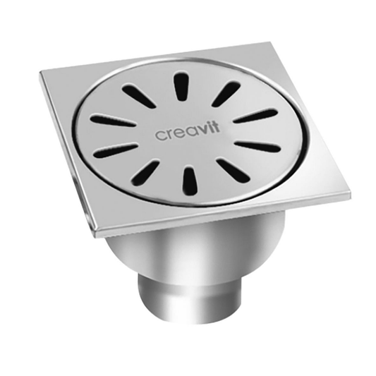 Doucheput Uitgang Verticaal – Ø50 mm