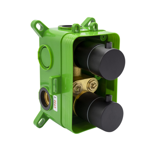 ALONI inbouw doucheset gunmetal