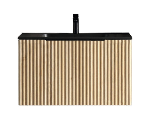 Ribella Onderkast Wiesbaden met 1 Lade 100x45 cm Natuurlijk Eiken