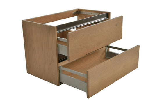 Vision Onderkast Wiesbaden in eikenhout, 100X46X53 Cm