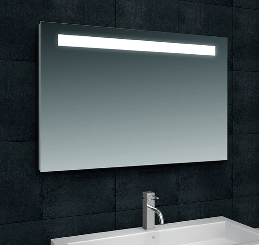 Tigris Spiegel Wiesbaden met LED Verlichting en Schakelaar 100x80x3 cm