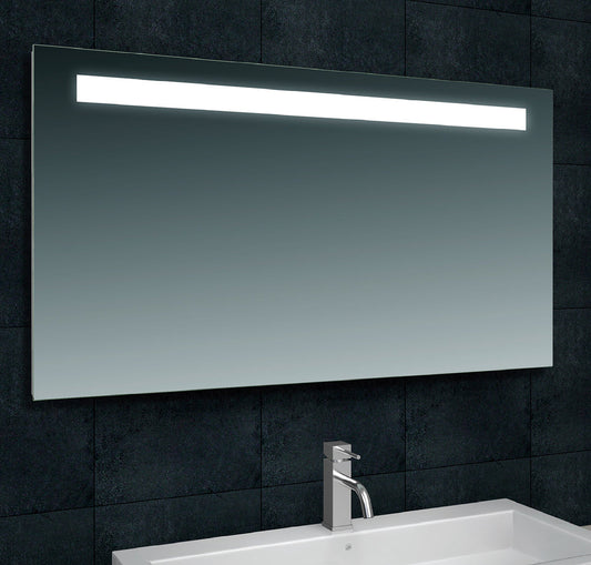 Tigris Spiegel Wiesbaden met LED Verlichting en Schakelaar 120x80x3 cm