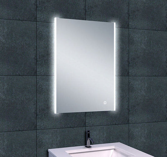 Dimbare LED-spiegel Wiesbaden Duo-Led, condensvrij, 50X70Cm