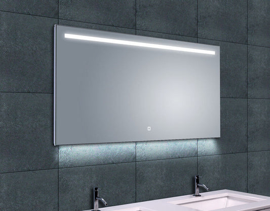 Ambi One condensvrije LED-spiegel Wiesbaden 120x60 cm