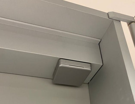 Spiegelkast Wiesbaden met LED Verlichting 120x60x14 cm Aluminium