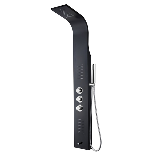 ALONI douchepaneel – thermostatisch met hand- en hoofddouche