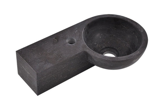 Blauwsteen Ronde Fontein Wiesbaden Links 40X23X10 Cm