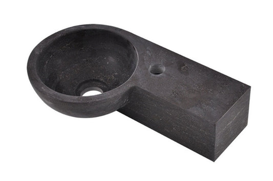 Blauwsteen Ronde Fontein Wiesbaden Rechts 40x23x10 cm