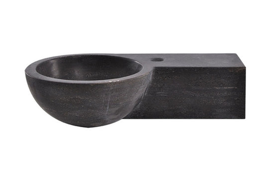 Blauwsteen Ronde Fontein Wiesbaden Rechts 40x23x10 cm