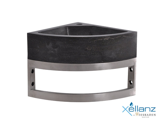 RVS support de montage d'angle Wiesbaden 30x30x10 cm