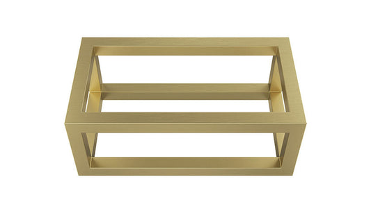 Wiesbaden Nick Frame voor Fontein 39,5x15x21,5 cm Geborsteld Messing