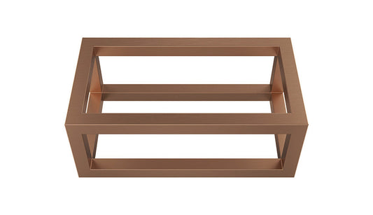 Nick Frame voor Fontein Wiesbaden 39,5x15x21,5 cm Geborsteld Brons Koper