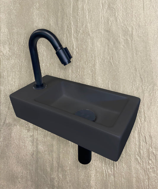 Mini Rhea Fonteinset Wiesbaden 36X18X9 Cm Links in Kwarts