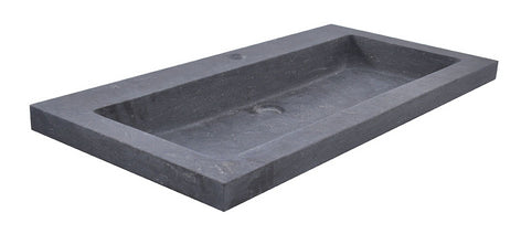Hardsteen Wastafel Wiesbaden 80X46X5 Cm (1 Kraangat)