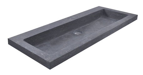 Wiesbaden Hardsteen Wastafel 100X46X5 Cm (1 Kraangat)